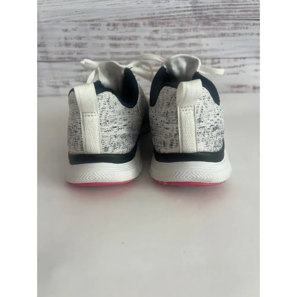 Skechers Women's Flex Appeal 4.0 sneakers White Pink Black Size 7
